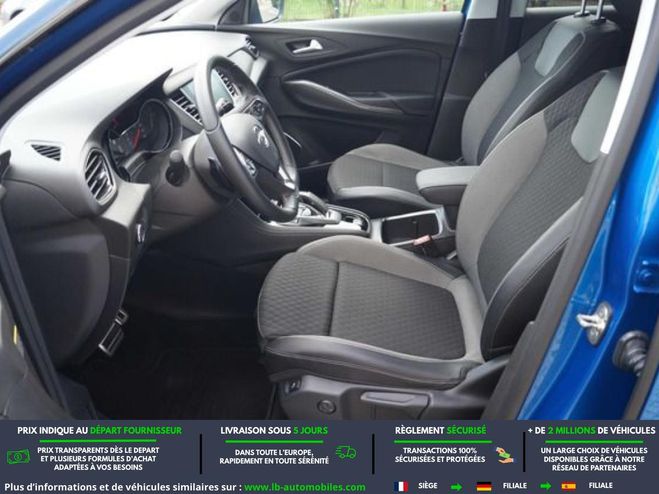 Opel Grandland X Hybrid4 300 ch AWD BVA Bleu M�tallique de 2020