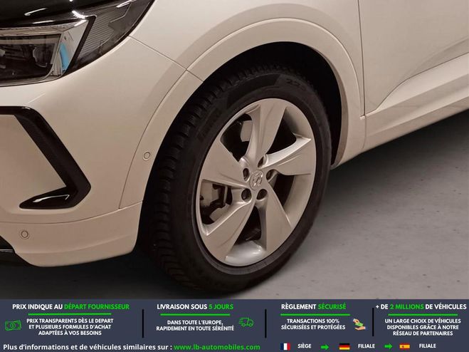 Opel Grandland Hybrid 300 ch AWD BVA Blanc de 2024