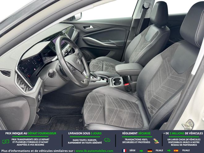 Opel Grandland Hybrid 300 ch AWD BVA Blanc de 2022