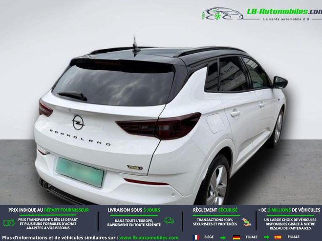 Opel Grandland Hybrid 300 ch AWD BVA Blanc de 2023