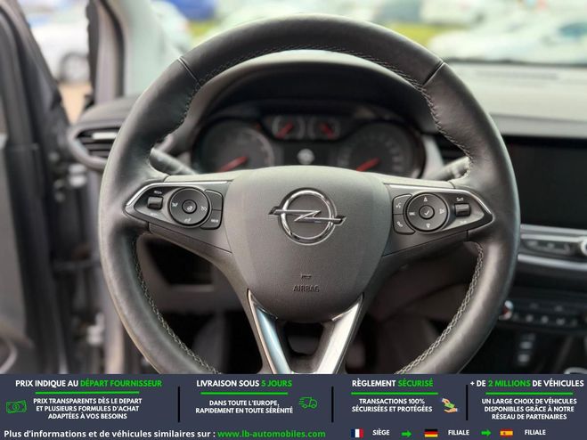 Opel Crossland X 1.2 Turbo 130 ch BVA Gris M�tallique de 2020