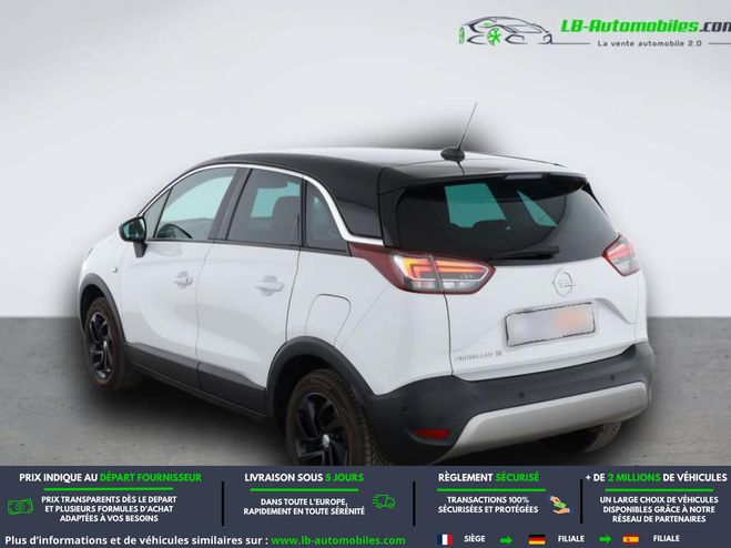 Opel Crossland X 1.2 Turbo 130 ch BVA Blanc de 2020