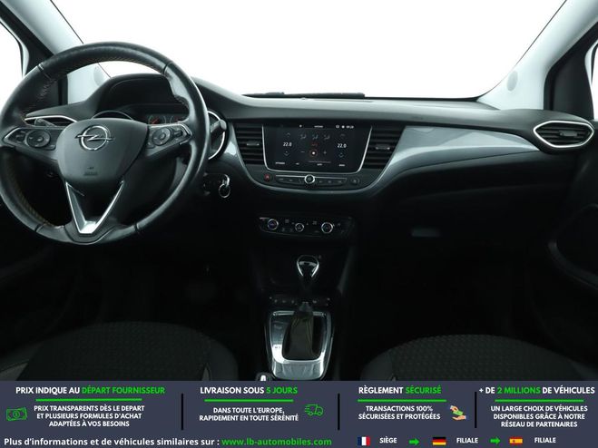 Opel Crossland X 1.2 Turbo 130 ch BVA Blanc de 2020