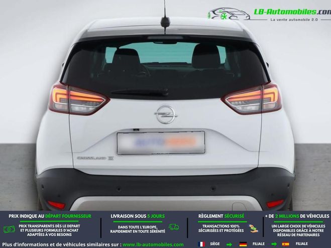 Opel Crossland X 1.2 Turbo 130 ch BVA Blanc de 2020