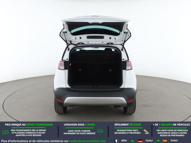 Opel Crossland X 1.2 Turbo 130 ch BVA Blanc de 2020