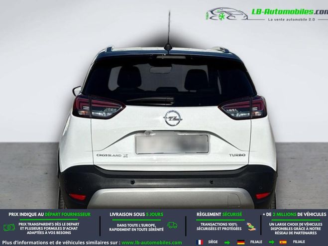 Opel Crossland X 1.2 Turbo 110 ch BVA Blanc de 2017