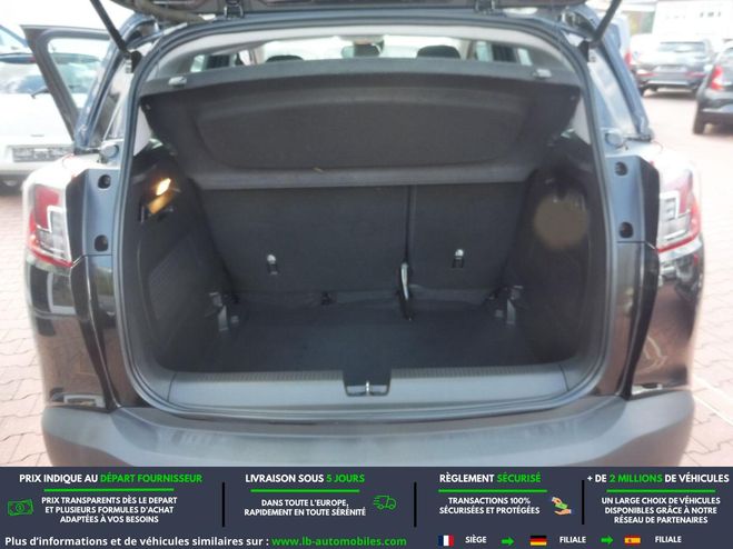Opel Crossland X 1.2 Turbo 110 ch BVA Noir M�tallique de 2017