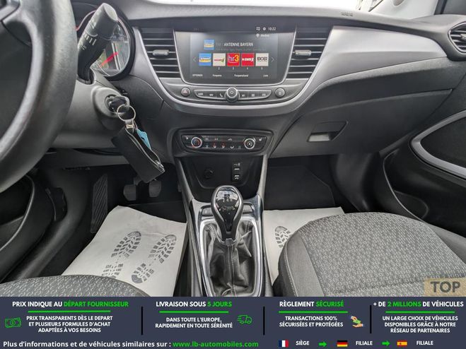 Opel Crossland X 1.2 83 ch Gris M�tallique de 2020