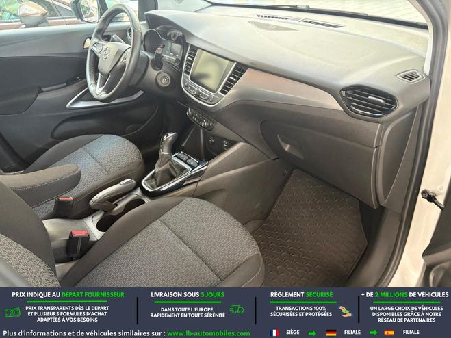 Opel Crossland X 1.2 Turbo 110 ch BVM Argent� M�tallique de 2017
