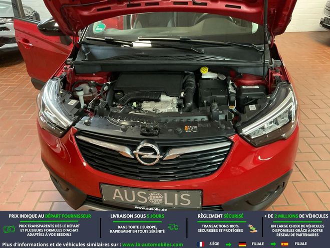 Opel Crossland X 1.2 Turbo 110 ch BVM Rouge de 2020