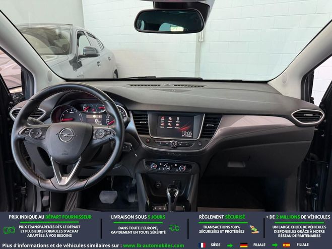 Opel Crossland X 1.2 Turbo 110 ch BVA Gris de 2018