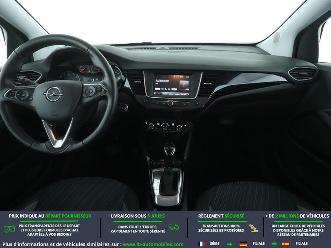 Opel Crossland X 1.2 Turbo 110 ch BVA Argent� M�tallique de 2019
