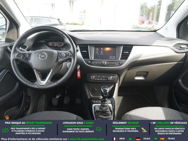 Opel Crossland 1.2 Turbo 110 ch BVM Blanc de 2022