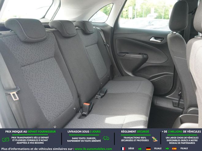 Opel Crossland 1.2 Turbo 110 ch BVM Blanc de 2022