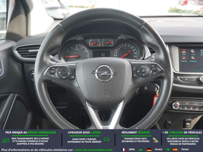Opel Crossland 1.2 Turbo 110 ch BVM Blanc de 2022
