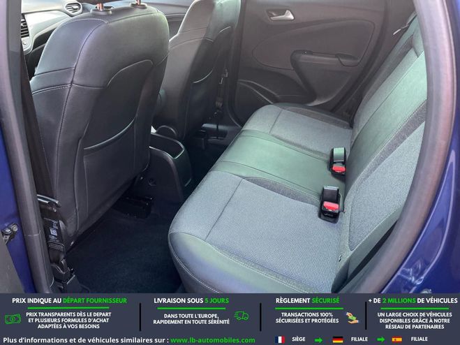 Opel Crossland 1.2 Turbo 110 ch BVM Bleu M�tallique de 2023