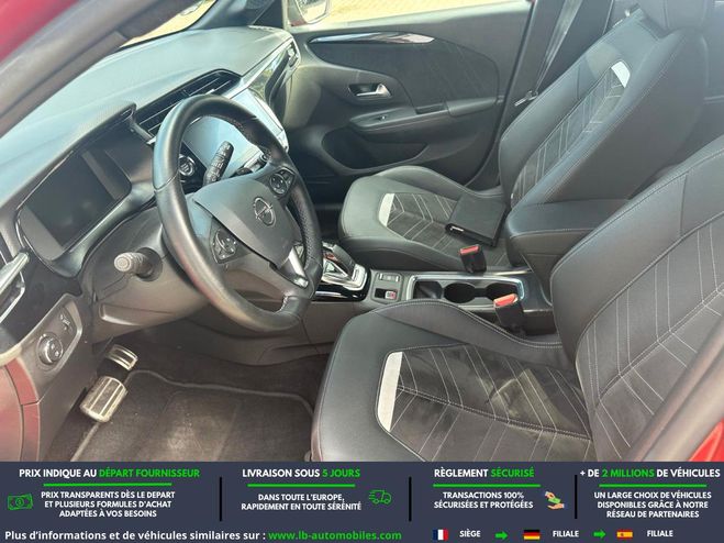 Opel Corsa 1.2 Turbo 100 ch BVA Rouge M�tallique de 2021