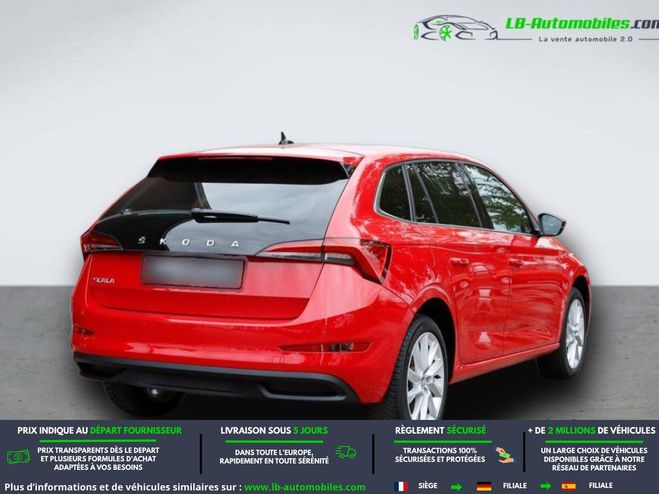 Skoda Scala 1.0 TSI 110 ch BVA Rouge M�tallique de 2022