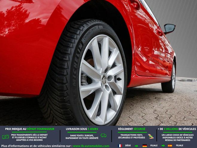 Skoda Scala 1.0 TSI 110 ch BVA Rouge M�tallique de 2022