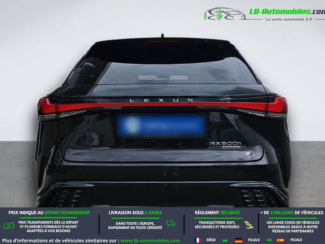 Lexus RX 500h 4WD Noir M�tallique de 2023