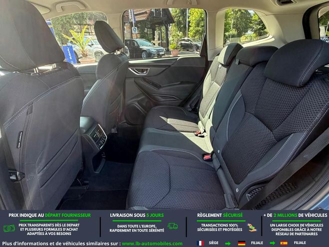 Subaru Forester 2.0 150 ch BVA Bleu M�tallique de 2020