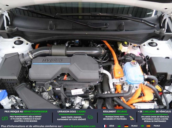 Kia Sportage 1.6 T-GDi 265ch Hybride Rechargeable BVA Blanc de 2024