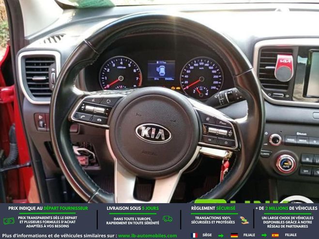Kia Sportage 1.6 GDi 132 4x2 BVM Rouge M�tallique de 2019
