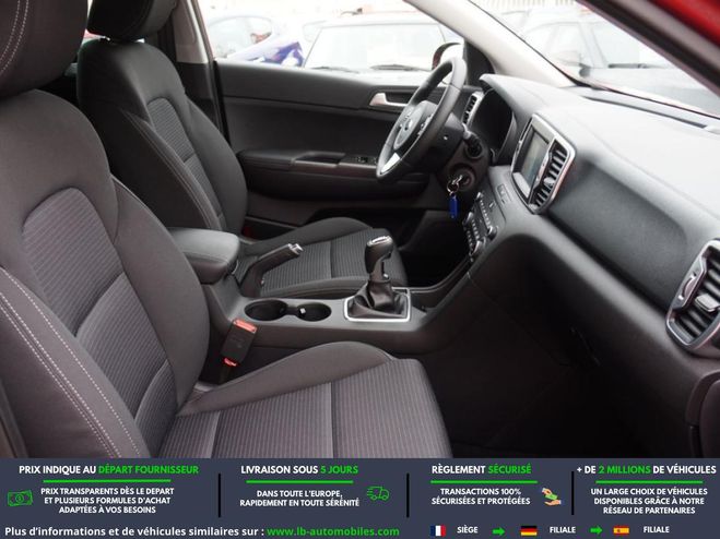 Kia Sportage 1.6 GDi 132 4x2 Rouge M�tallique de 2017