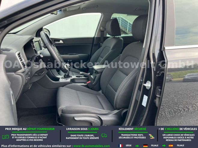 Kia Sportage 1.6 T-GDi 177 4x4 BVA Noir M�tallique de 2018