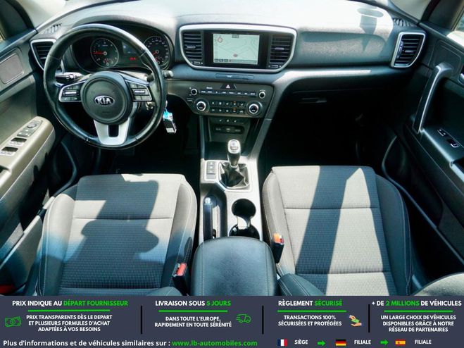 Kia Sportage 1.6 CRDi 136 4x4 BVM Noir M�tallique de 2020