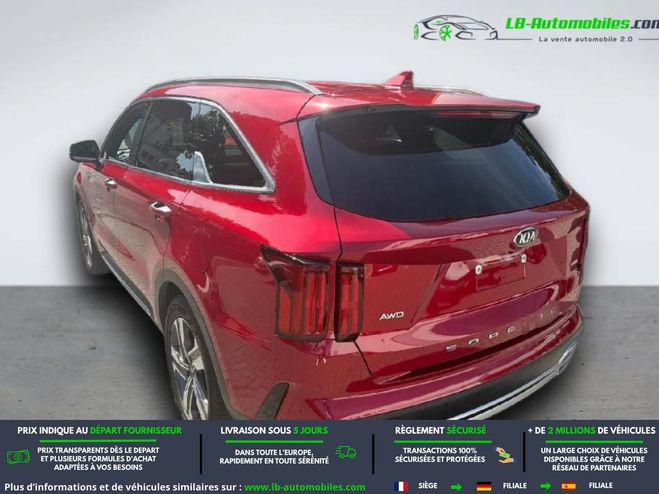 Kia Sorento 1.6 T-GDi Hybride 230 ch 5 pl BVA Rouge de 2021