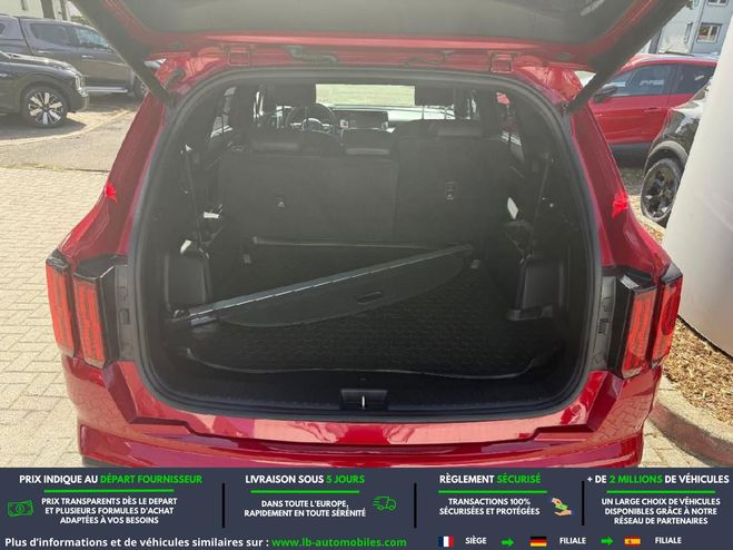 Kia Sorento 1.6 T-GDi Hybride 230 ch 5 pl BVA Rouge de 2021