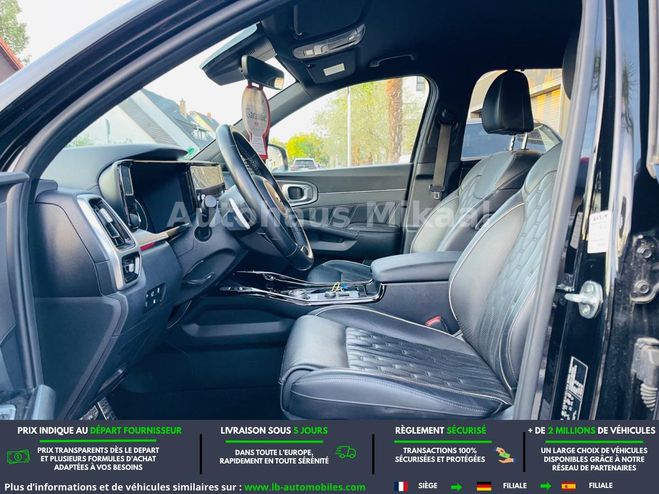 Kia Sorento 1.6 T-GDi Hybride 230 ch 5 pl BVA Noir M�tallique de 2021