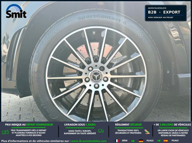 Mercedes GLE 350 de BVA 4Matic Noir M�tallique de 2021