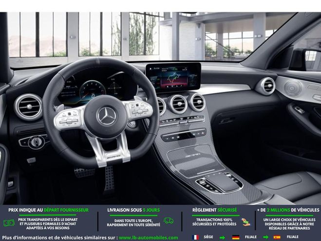 Mercedes GLC 63 AMG BVA 4Matic Noir M�tallique de 2022