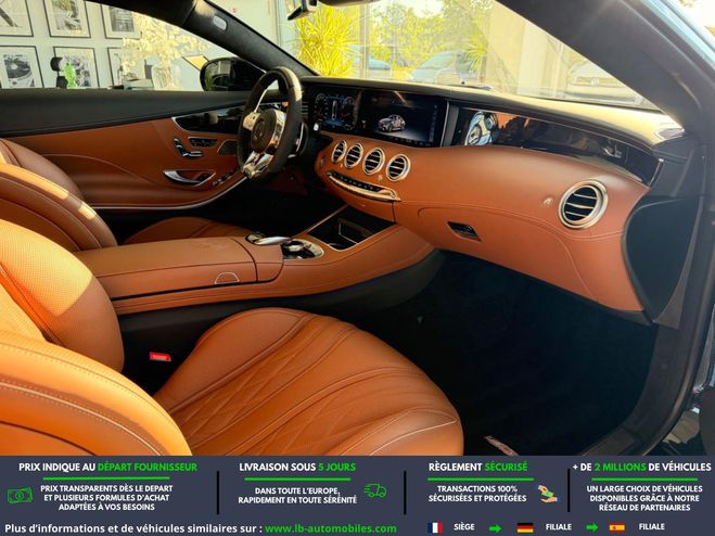 Mercedes Classe S 63 S AMG 4Matic+ Noir M�tallique de 2018