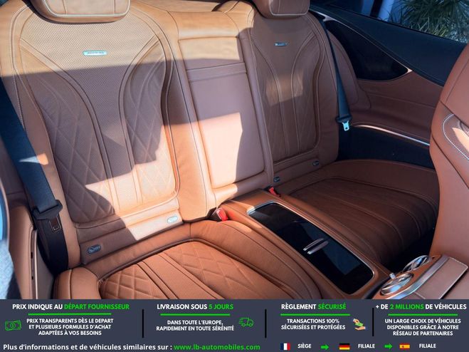 Mercedes Classe S 63 S AMG 4Matic+ Noir M�tallique de 2018