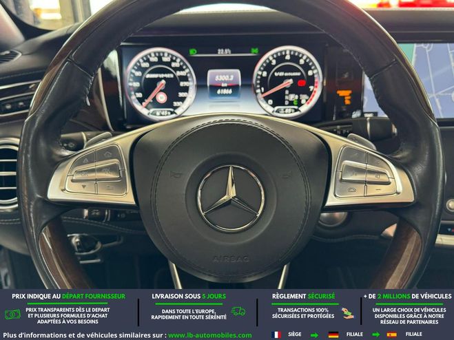 Mercedes Classe S 63 Noir de 2016