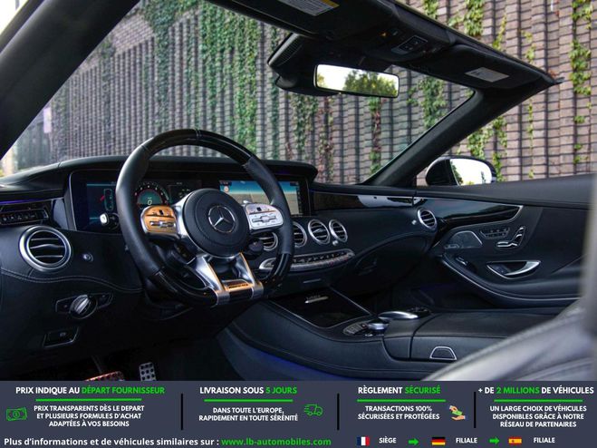 Mercedes Classe S 63 S AMG Blanc M�tallique de 2019