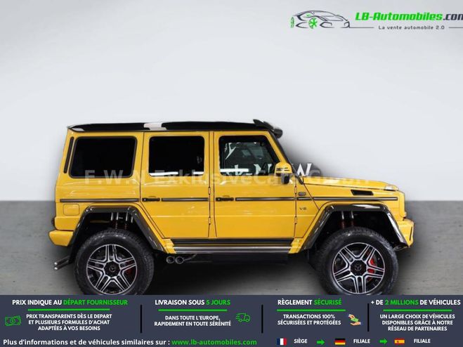 Mercedes Classe G 500 BVA Jaune M�tallique de 2017