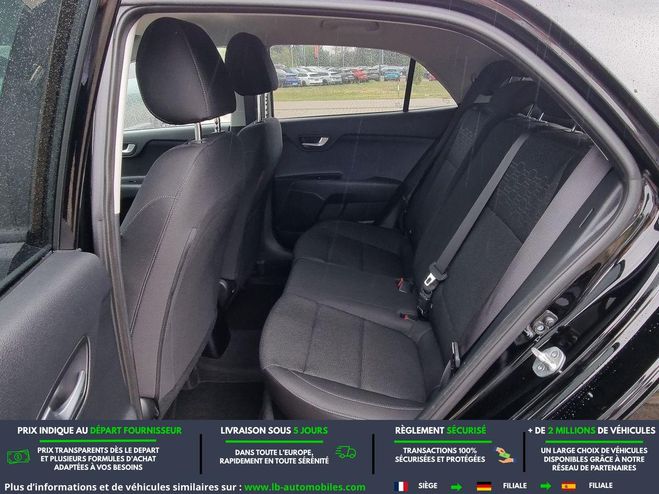 Kia Rio 1.0L T-GDi 100 ch BVM Noir M�tallique de 2019