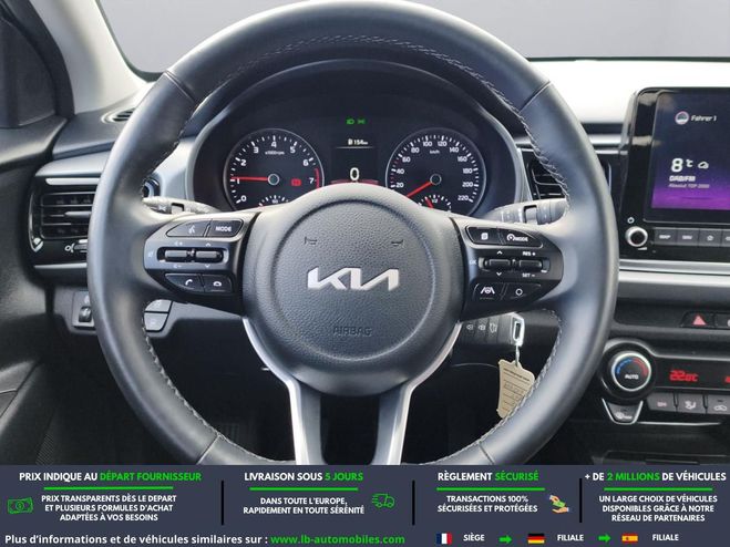 Kia Rio 1.0 T-GDi 100 ch BVM Rouge M�tallique de 2022