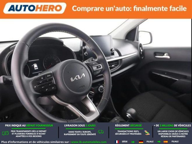 Kia Picanto 1.0 DPi 67ch BVA Blanc M�tallique de 2022