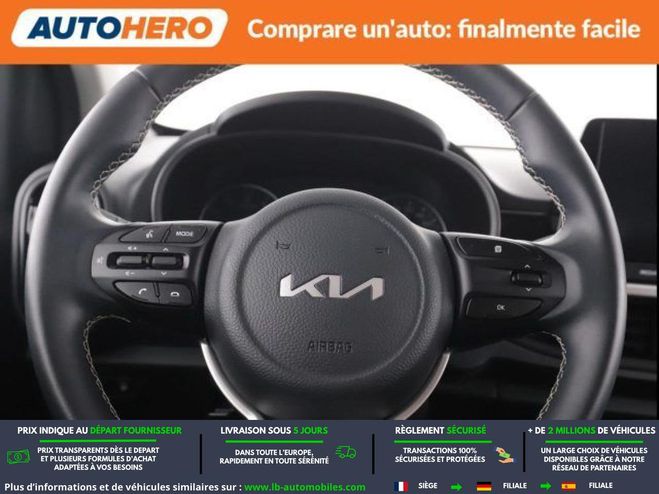 Kia Picanto 1.0 DPi 67ch BVA Blanc M�tallique de 2022