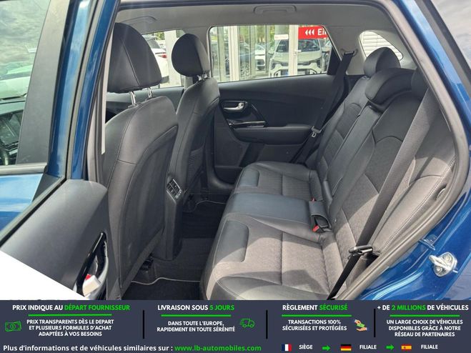 Kia Niro 1.6 GDi Hybride Rechargeable 141 ch BVA Bleu M�tallique de 2019