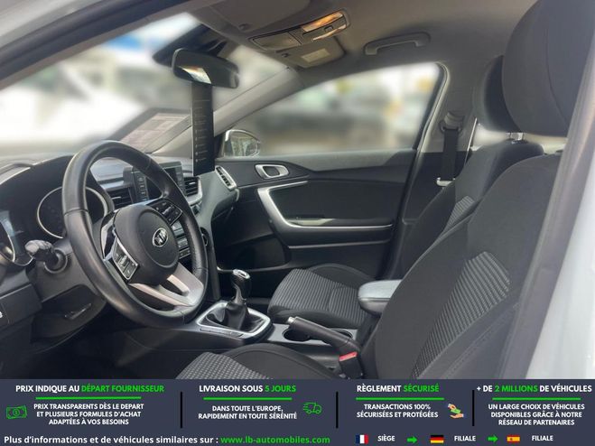 Kia Ceed 1.0 T-GDi 100 ch BVM Blanc de 2019