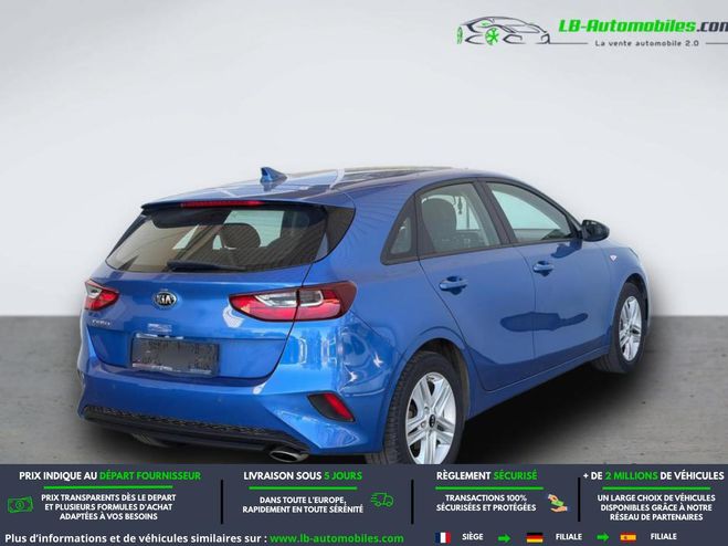 Kia Ceed 1.0 T-GDi 100 ch BVM Bleu M�tallique de 2019