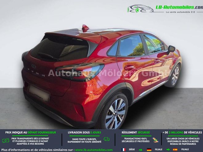 Ford Puma 1.0 EcoBoost 125 ch BVM Rouge M�tallique de 2020