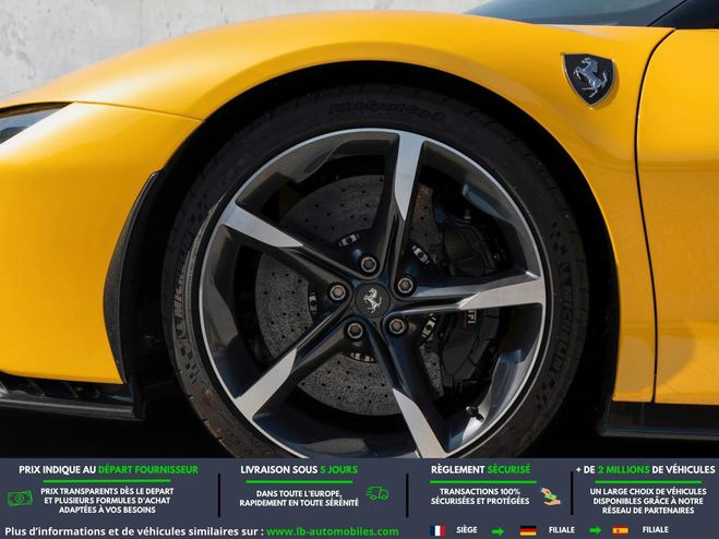 Ferrari SF90 Spider 4.0 V8 797 ch PHEV Jaune de 2023