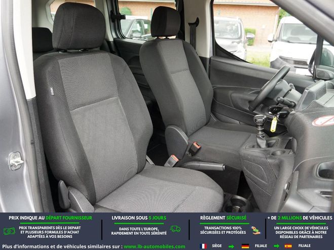 Peugeot Rifter BlueHDi 100  BVM Gris M�tallique de 2021